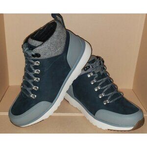 UGG OLIVERT NORSE GREEN WATERPROOF LEATHER HIKER SNOW BOOTS MEN'S SIZE 11